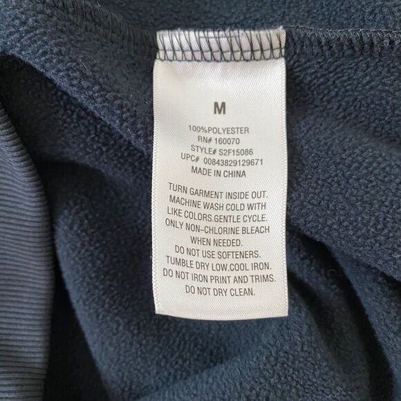 Womens Medium Hoodie Vortex Black and Camo Logo Long Sleeve Pocket - Picture 8 of 9